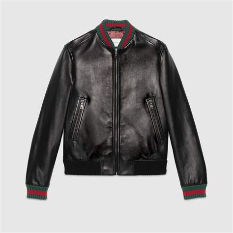 gucci leather jackets|abbigliamento in pelle gucci.